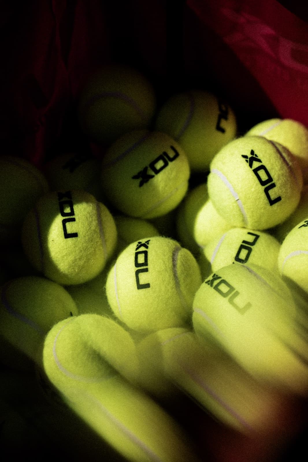 Nox padel balls at ADV Cup London