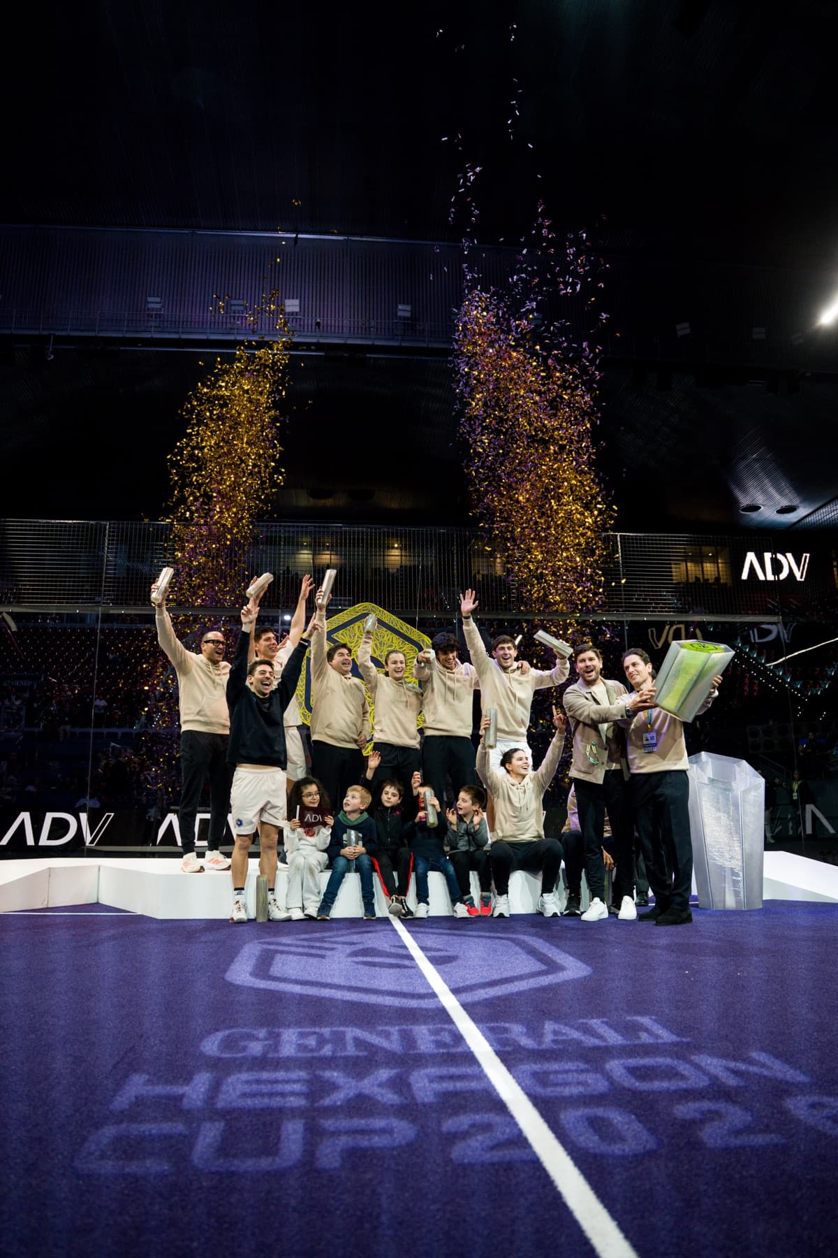 ADV/ celebrating the 2026 Hexagon Cup win